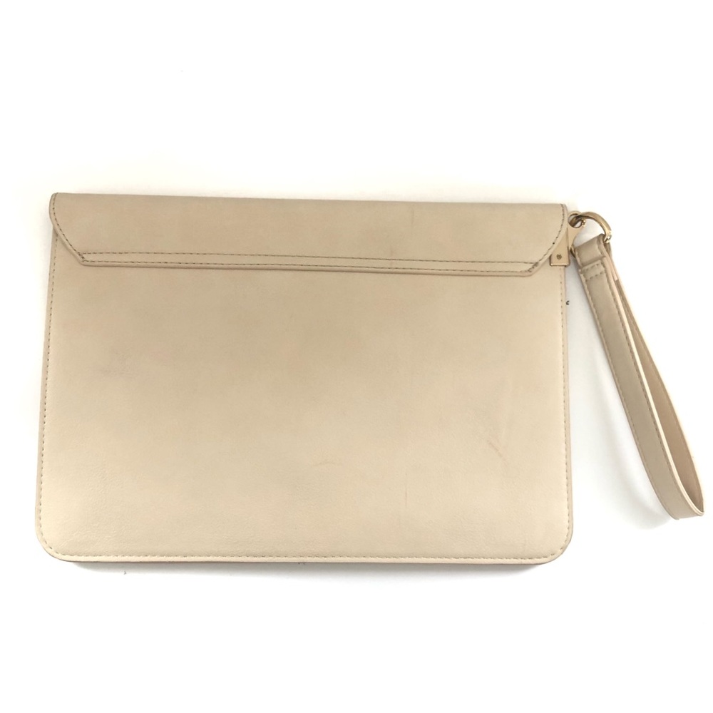 Cream Envelope Clutch From Forever 21 - Picture 2 of 6
